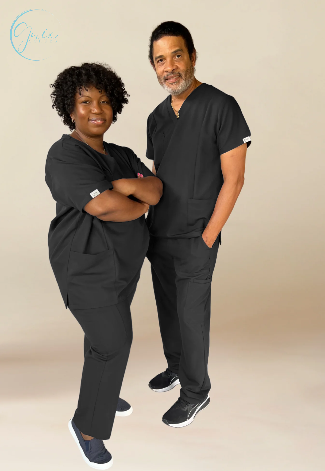 Athis Unisex Scrubs - Top