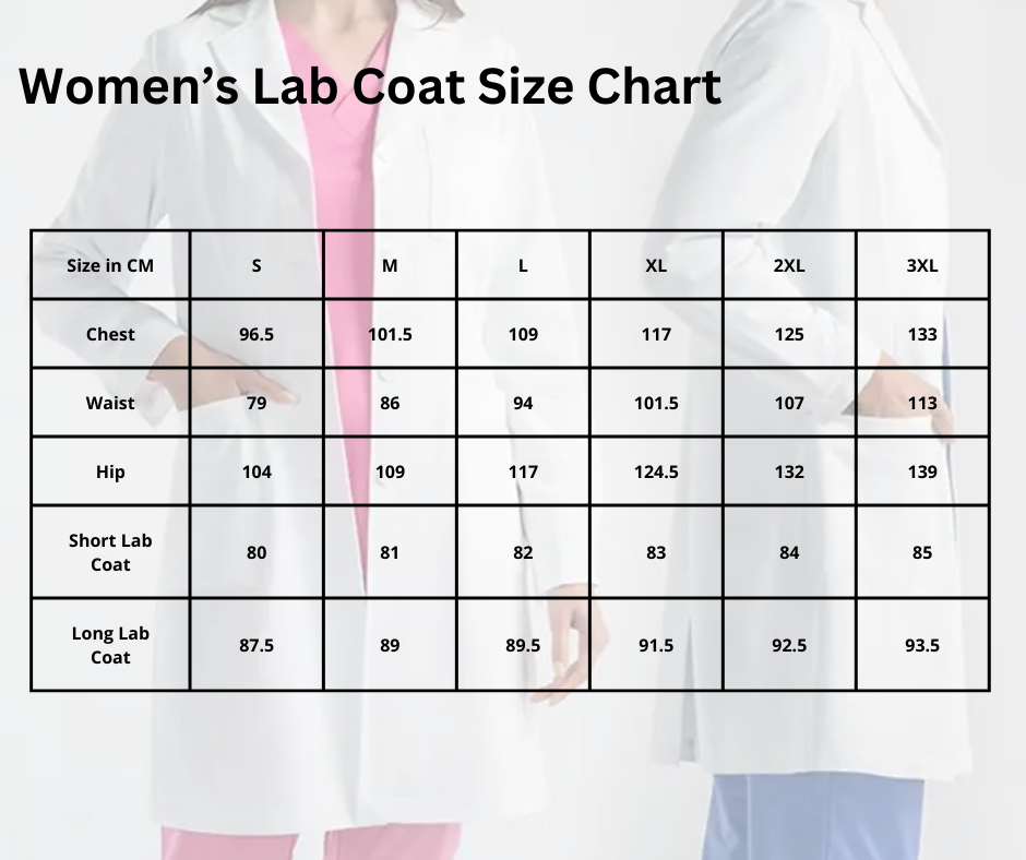 Mili Female Short Lab Coat