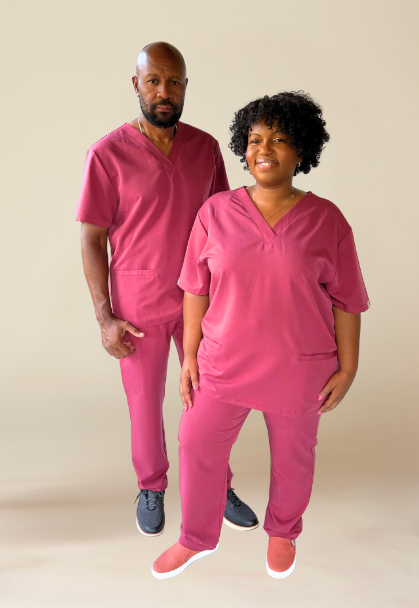 Omari Unisex Scrubs - Top